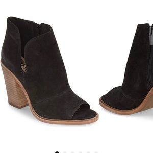 Vince Camuto “Kathleen” peep toe bootie